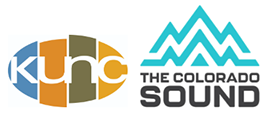 KUNC and The Colorado Sound logo